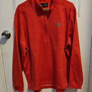 Under Armour Scarlet Quarter-Zip Pullover